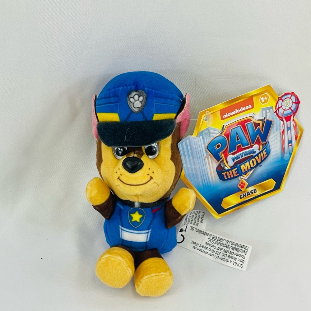 Brand New 5” Chase Paw Patrol Plush